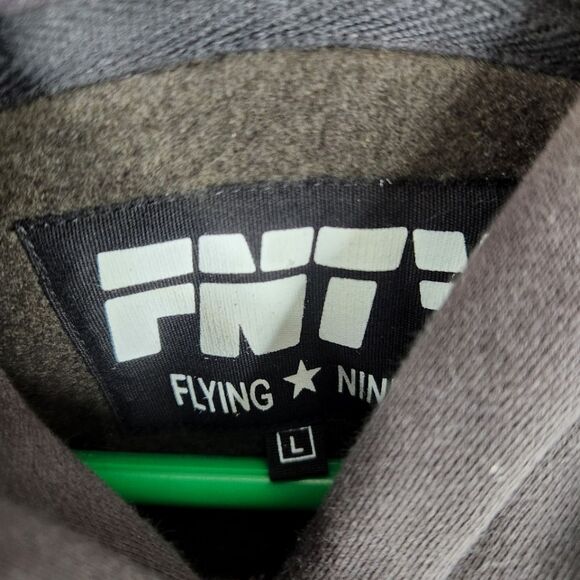 FNTY Flying Ninety Long Sleeve Embellished Rhinestone Bling Hoodie Large - Picture 3 of 9